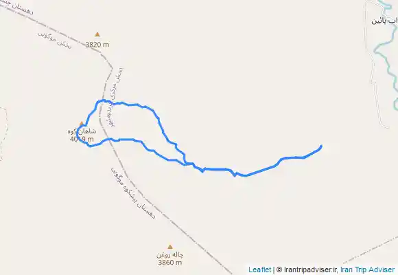 ترک جی پی اس Shahan mountain شاهان کوه