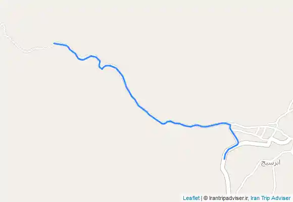 ترک جی پی اس مسیر ماشینی آبشار ابرسج