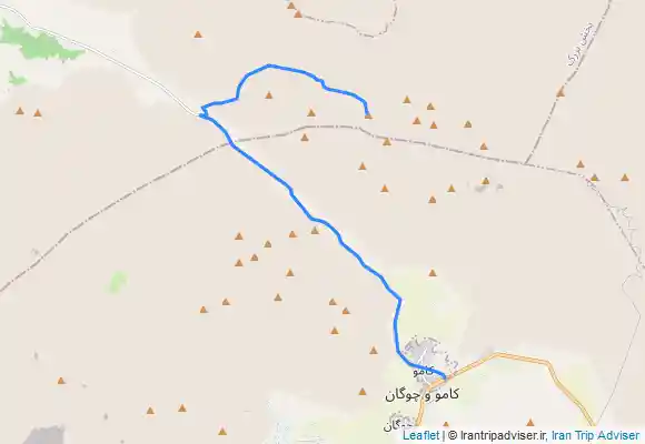 ترک جی پی اس مسير صعود قله چال آذران