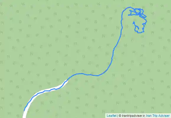 ترک جی پی اس مسیر رفت ابشار استخرگاه