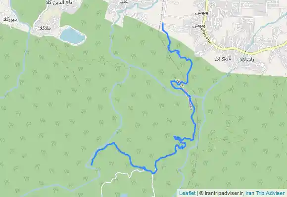 ترک جی پی اس آبشار کیامید