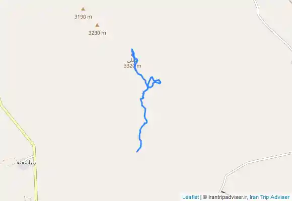 ترک جی پی اس قله شنلی دهاقان