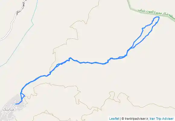 ترک جی پی اس قله بریال از روستای چناسک