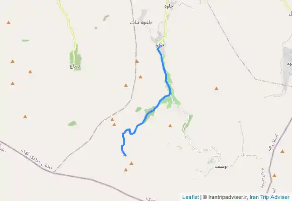 ترک جی پی اس قله برف انبار(بام قم)