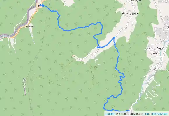 ترک جی پی اس مسیر روستای کشفی به تله خان