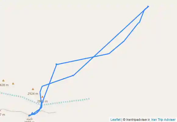 ترک جی پی اس قله نایبند ۱۰ آذر ۱۴۰۲