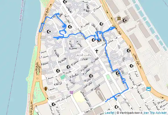 ترک جی پی اس بوشهر گردی ۱