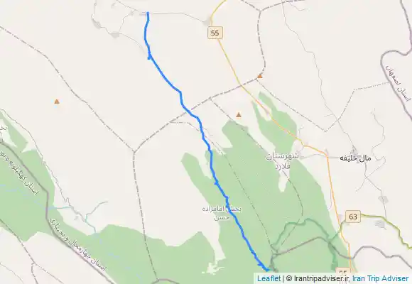 ترک جی پی اس طی مسیر جنگل پروز