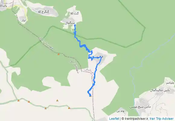 ترک جی پی اس قله حصین بن