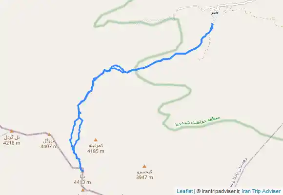 ترک جی پی اس قله قاش مستان - ghash mastan summit (طرح سیمرغ)