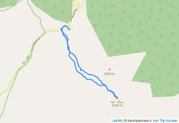 ترک جی پی اس پیرگردکوه