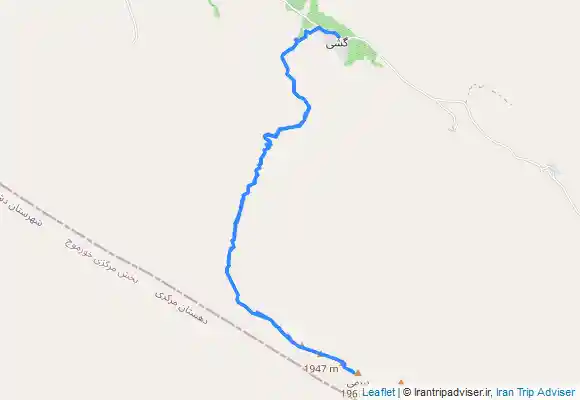 ترک جی پی اس قله بیرمی از روستای گشی بوشهر شهر اهرم استان بوشهر