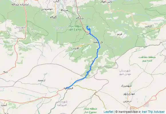 ترک جی پی اس Bahmanān