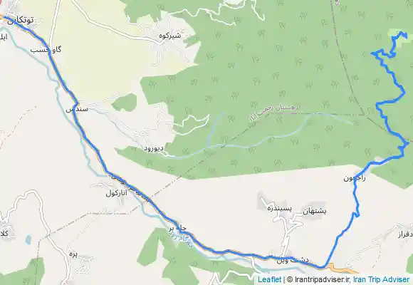 ترک جی پی اس Rajeoon To Dasht Larneh راجعون به دشت لارنه
