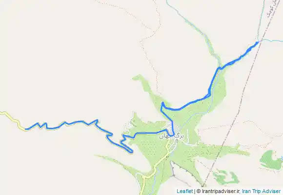 ترک جی پی اس آبشار برگ جهان