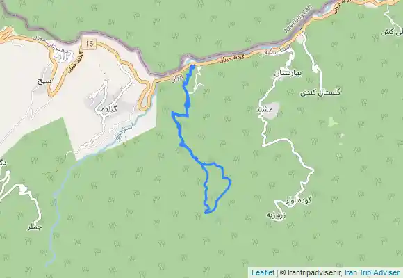 ترک جی پی اس قوشاکورپی (بهارستان)به ساری بلاغ