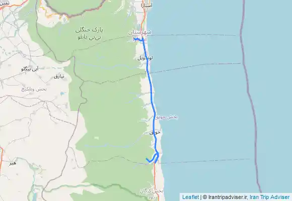 ترک جی پی اس آبشاربوجورا شیرآباد،حویق چوپار وکانرود یاغیش یکم دیماه۱۴۰۲