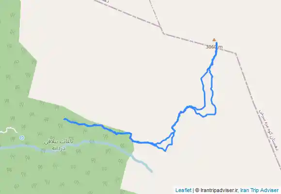 ترک جی پی اس قله دیش کازرون ... بام شهرستان کازرون