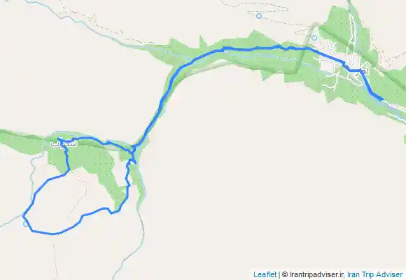 ترک جی پی اس روستای آهار به دشت شکرآب