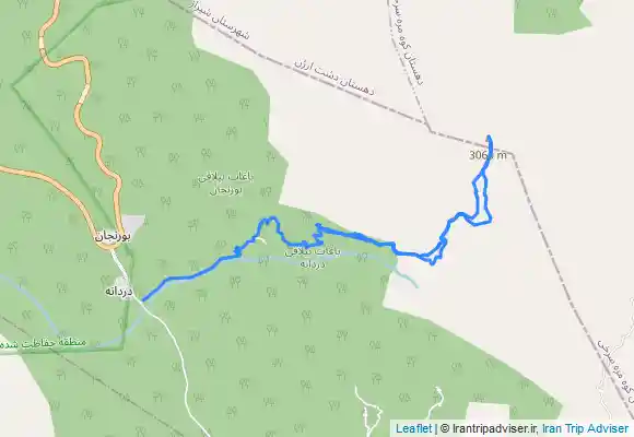 ترک جی پی اس قله دیش کازرون