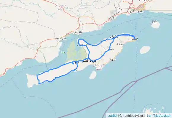 ترک جی پی اس غار نمکدان