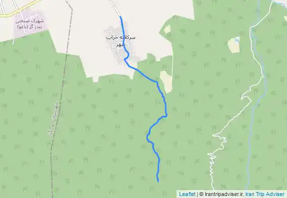 ترک جی پی اس آبشار بزنبه