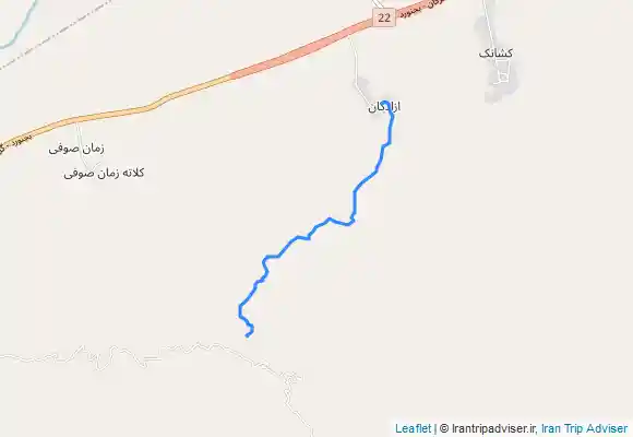 ترک جی پی اس قله تیغ بل ، خراسان شمالی. مانه و سملقان