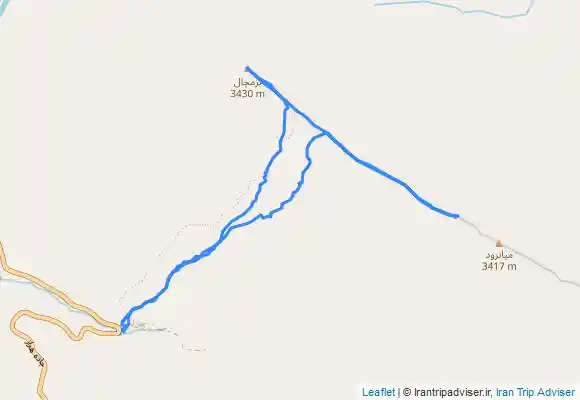 ترک جی پی اس خط الراس بزمچال