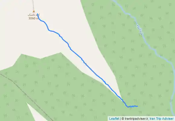 ترک جی پی اس قله تاسک شیراز TASAK PEAK AT SHIRAZ