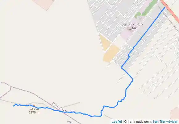 ترک جی پی اس قله شاه کوه