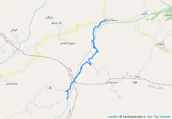 ترک جی پی اس آبشار هشترخان