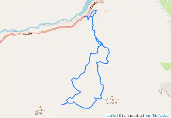 ترک جی پی اس قله هماسون