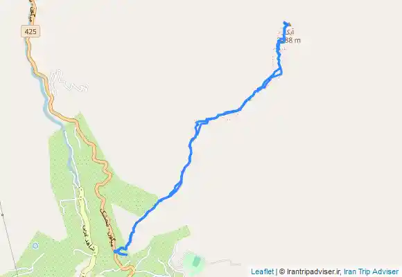 ترک جی پی اس قله آبک