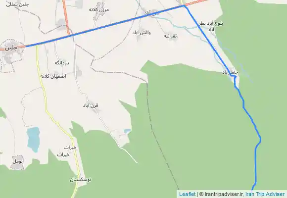 ترک جی پی اس آبشار سرچشمه جعفراباد