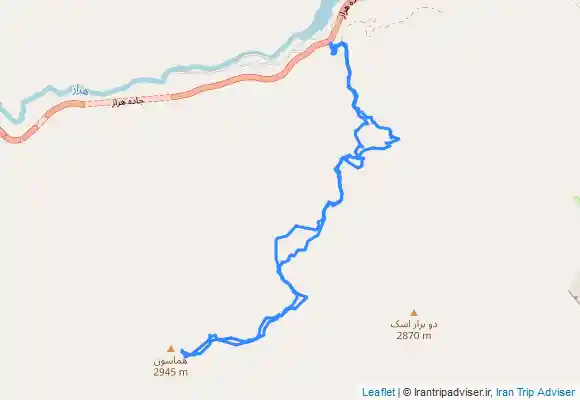 ترک جی پی اس قله هماسون (Hemasoun)