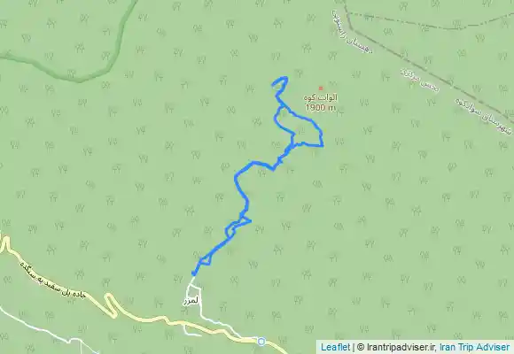 ترک جی پی اس قله اِلوات از لمرز