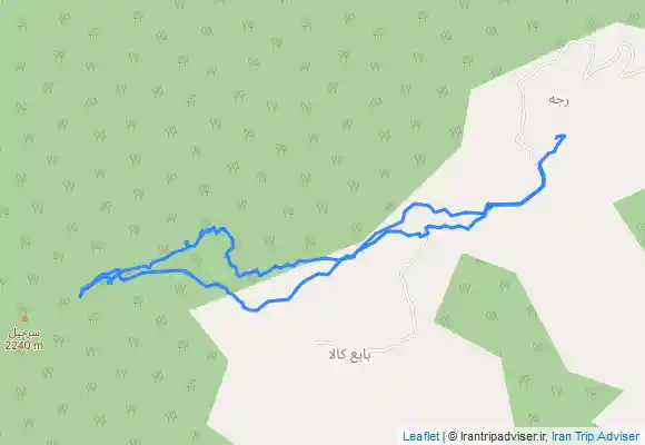 ترک جی پی اس Debrar - قله دبرار و مرتع سرخیل سوادکوه