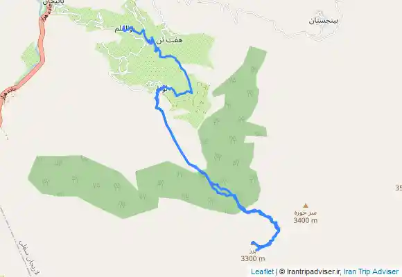 ترک جی پی اس قله برز