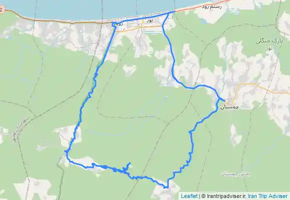 ترک جی پی اس بام مازندران ( قله سوردار )