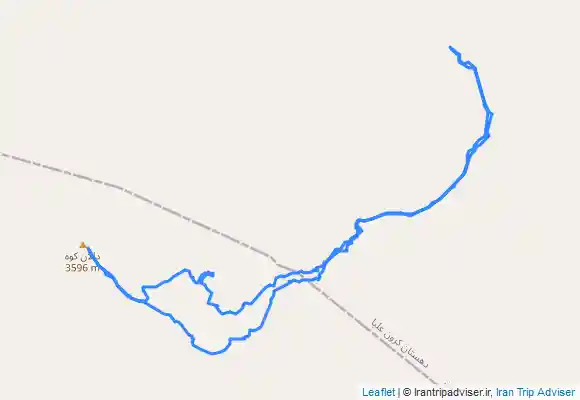 ترک جی پی اس صعود قله دالانکوه