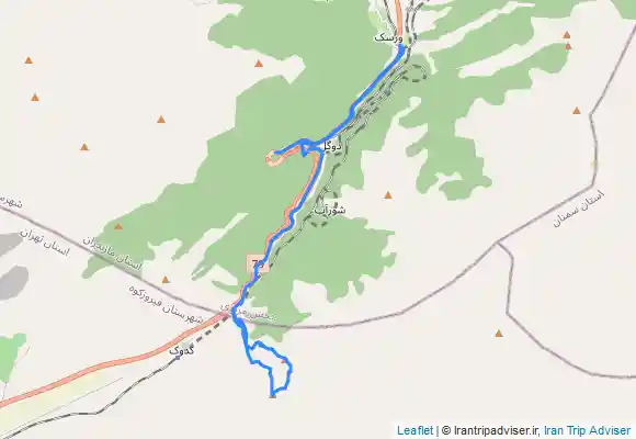 ترک جی پی اس میانکوه و پاپونچال