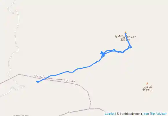 ترک جی پی اس قله شاهو (حوی خانی) ارتفاع ۳۲۹۰