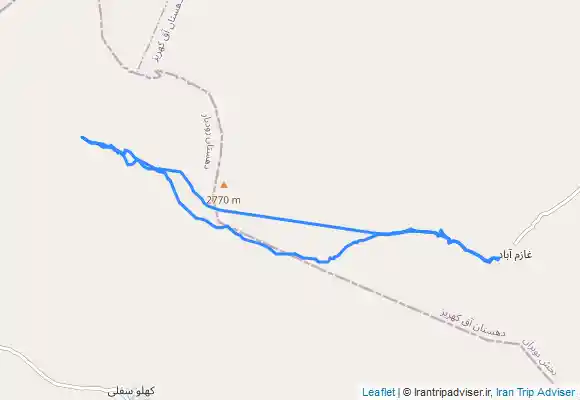 ترک جی پی اس قله توفنده