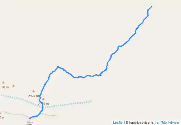 ترک جی پی اس قله نایبند from Kalāt-e Āb Nār