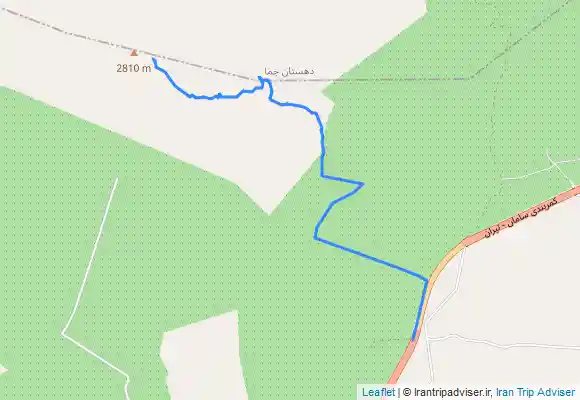 ترک جی پی اس قله شیراز