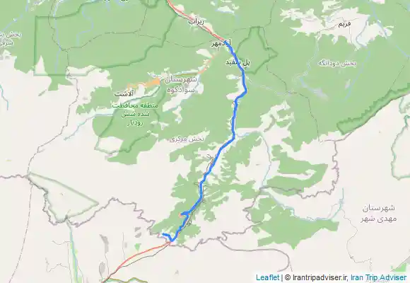 ترک جی پی اس Arvan beyg Peak