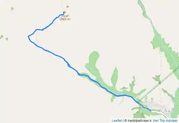 ترک جی پی اس قله قوچگر