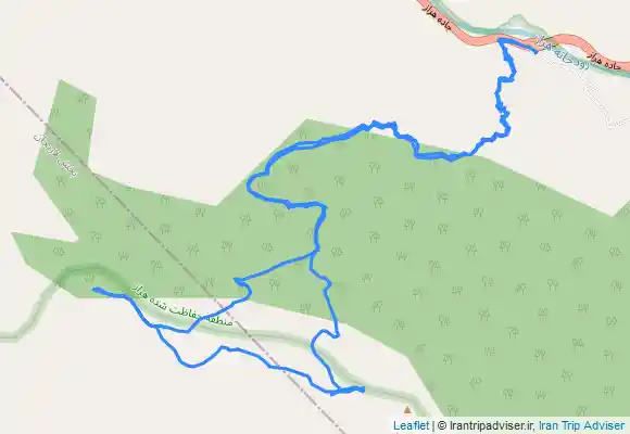 ترک جی پی اس قله نقره سر و چنگ مریم