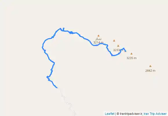 ترک جی پی اس قله تشگر