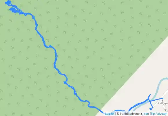 ترک جی پی اس آبشار بوجورا شیراباد